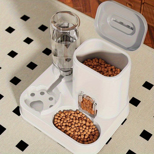 ANIMATIQ™ FlowServe Duo — Gravity Food & Water Station