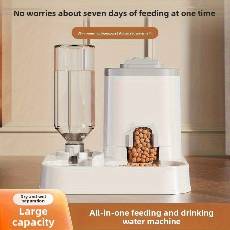 ANIMATIQ™ FlowServe Duo — Gravity Food & Water Station
