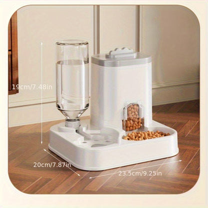 ANIMATIQ™ FlowServe Duo — Gravity Food & Water Station