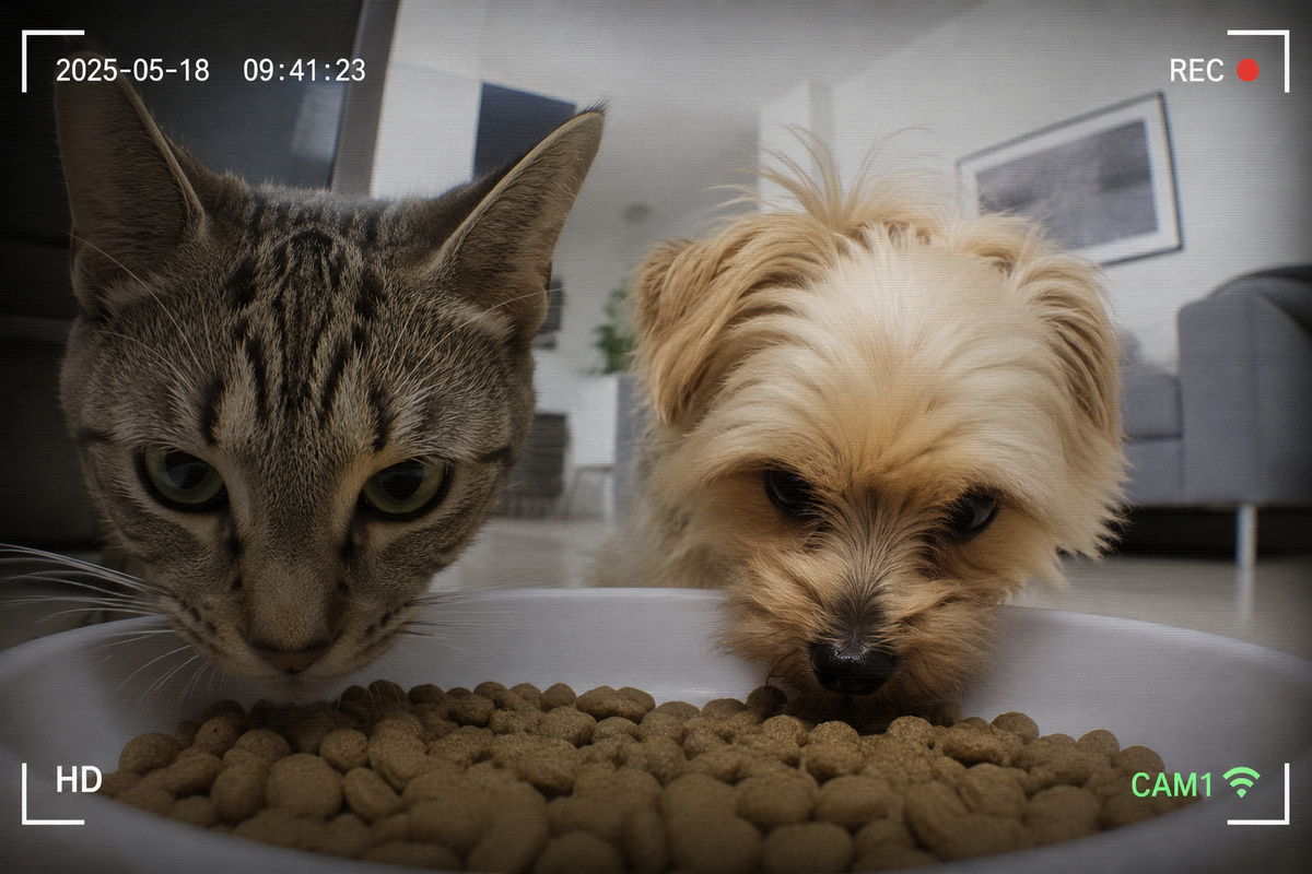 ANIMATIQ™ Vision & Voice Smart Pet Feeder